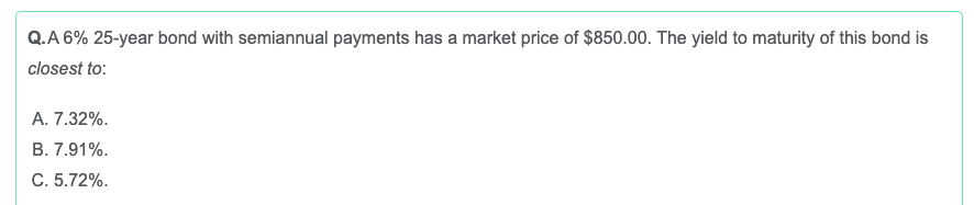  I know the correct answer, but I would like to know