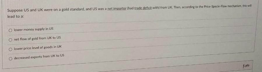 I need answer for this question please it's urgent. Suppose US