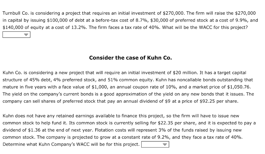 as the discount rate to evaluate various capital budgeting projects. However, it