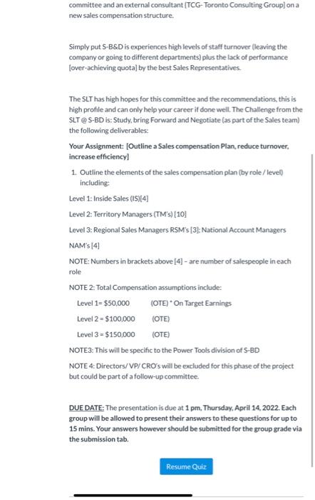 Career at S-B&D Continues to progress. As a successful initial role as