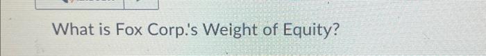 stock: 10,000 shares outstanding, $50 per share. Fox will pay a dividend