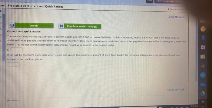  additional notes payable and use them to increase imventory. Hov much