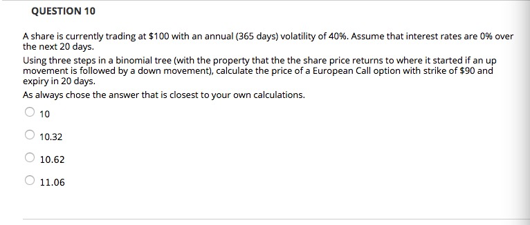 down movement of u and d with probabilities p_u and p_d, respectively,