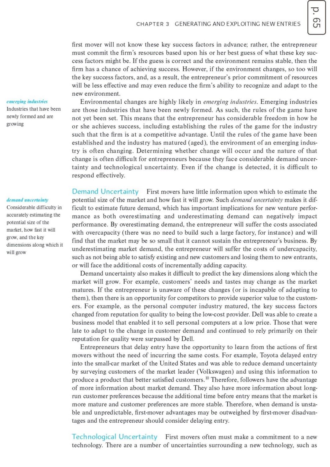 page 65 attached p. 65 CHAPTER 3 GENERATING AND EXPLOITING NEW