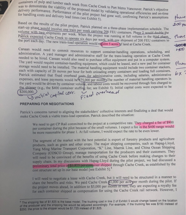 spreadsheet) attached. (35 points) Question 2.Question 1 assumes freight cost of $400