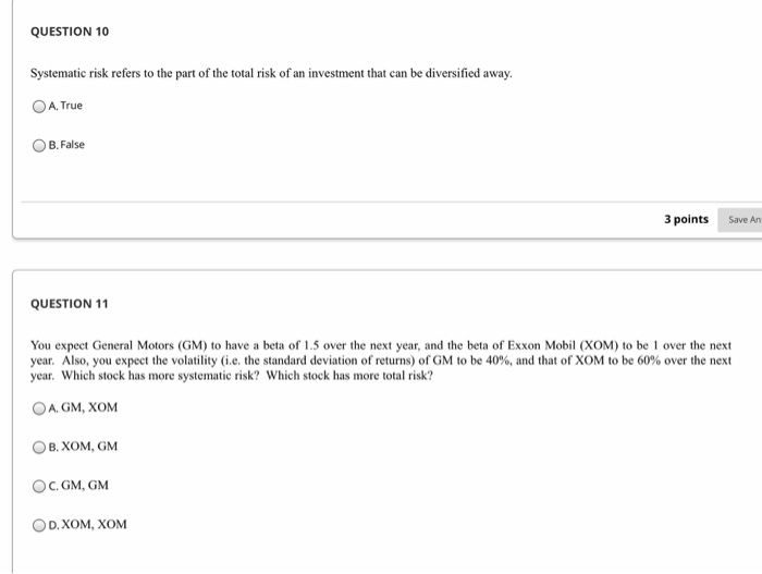 are four possible future scenarios. The four scenarios and their probabilities are