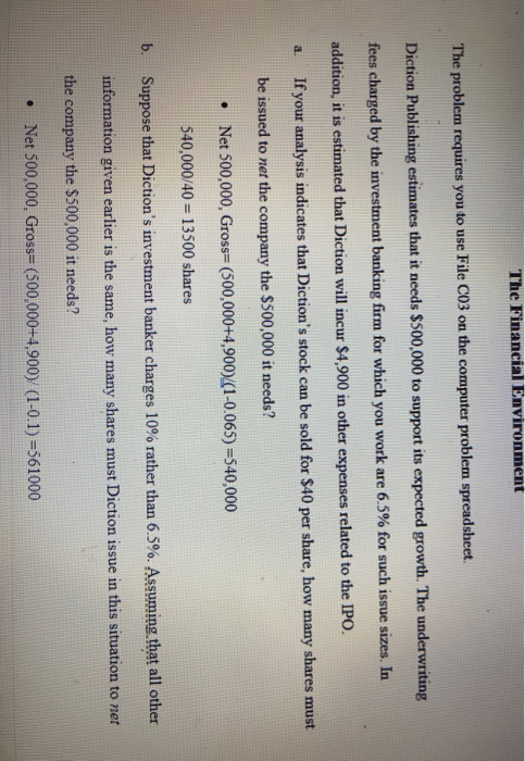  Please help with E, F The problem requires you to use