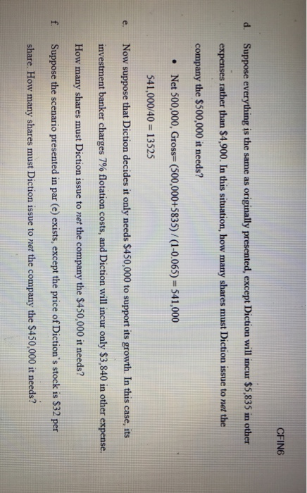 File CO3 on the computer problem spreadsheet. Diction Publishing estimates that it