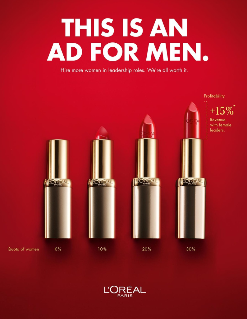 Using the ads provided below please answer the following questions: A) Write