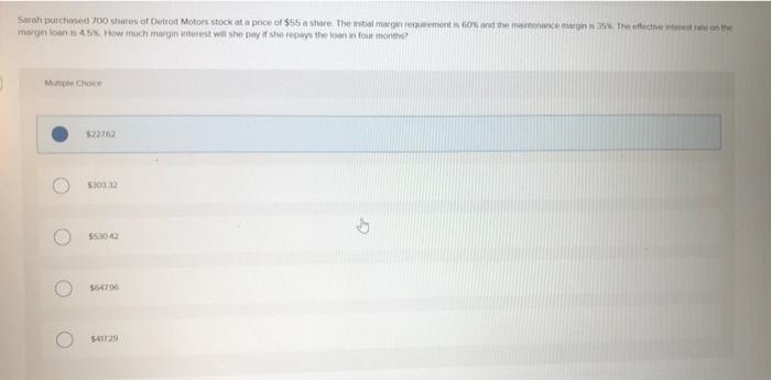 5 star immedietly 9 Sarah pure 700 shares of Mosonce of $55