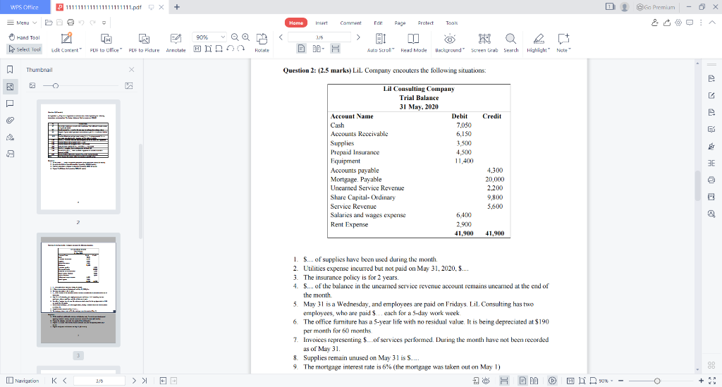  2222Required: 1. Fill the dot ($...). and identify what type of