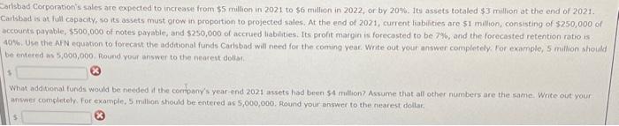 I will leave a thumbs up for correct work . Sarlsbad Corporation's