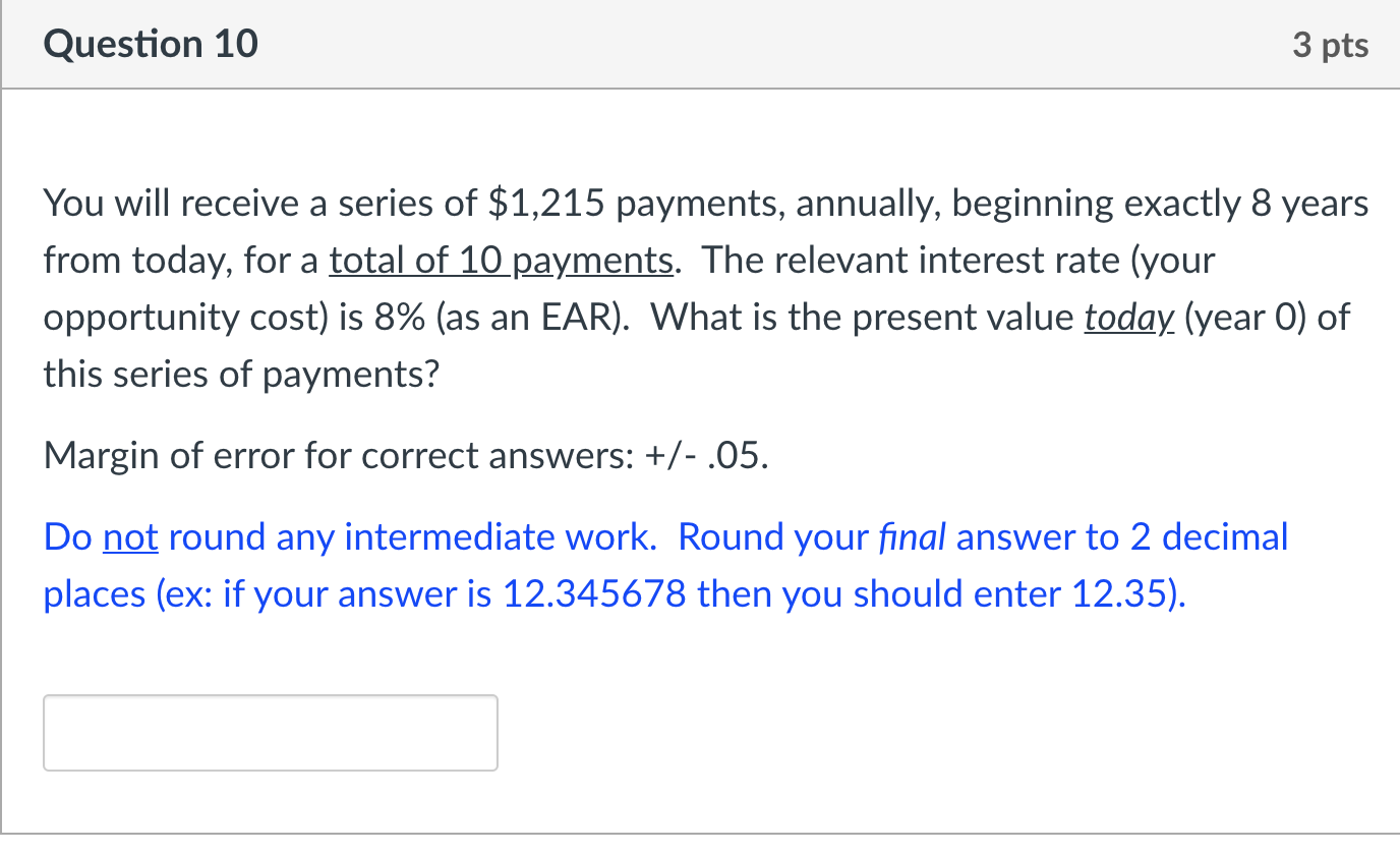 you'll make a total of 10 deposits. How much will be in