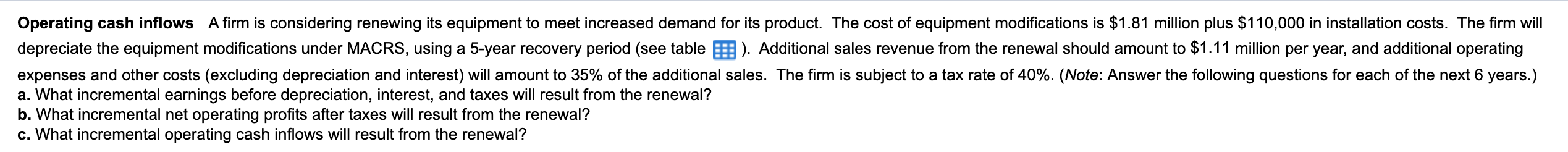 the contents of the data table below into a spreadsheet.) Rounded Depreciation