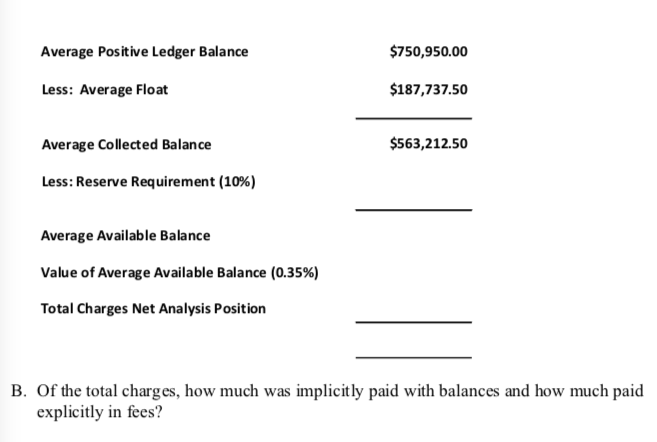 its bank for a 30-day month during which time the ecr was