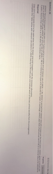 guess 0 14 Question 24 16 pts ADNOC has just borrowed 5