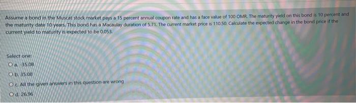 be 0.035, based on this expectation you a Issue date: 1 June