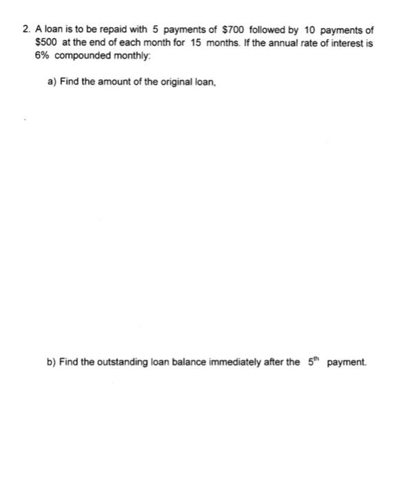  please show formulas and manual calculation when you can ! not