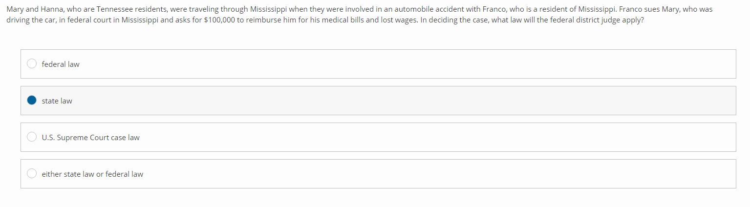 I am stuck on this question. Would it be state? Mary and