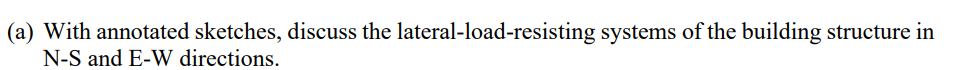 load = 1.0kPa, Imposed load = 2.5kPa and Fire Resisting Period =90mins.