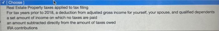 Itemized deduction [Choose ] - Standard Deduction [Choose ) Above the line