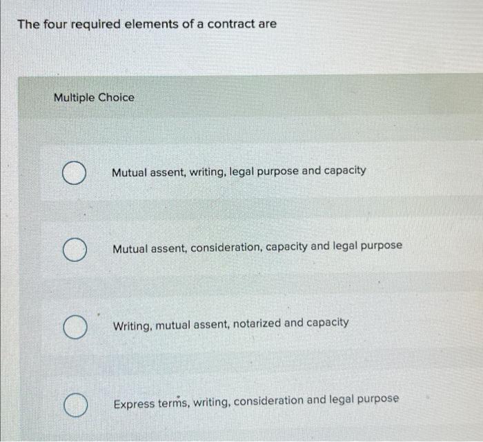 the contract. The reasonable person would find it misleading during the negotiation