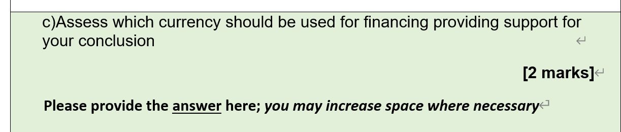 marks Bravo Ltd (UK) wishes to fund an expansion in its business