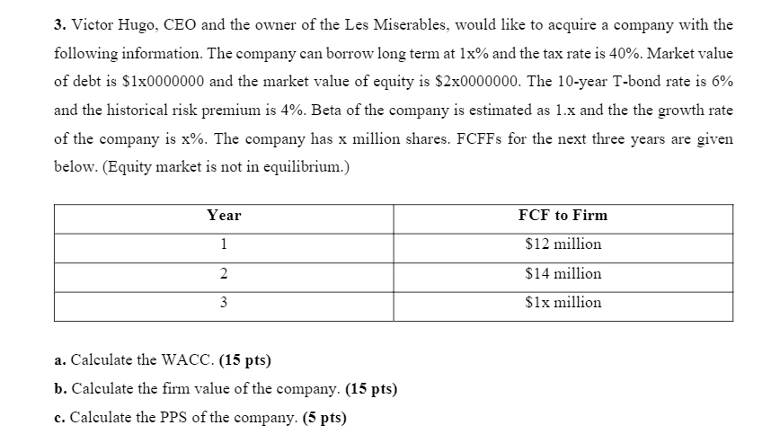 NOTE: X=3 . PUT 3 WHERE YOU SEE X. 3. Victor