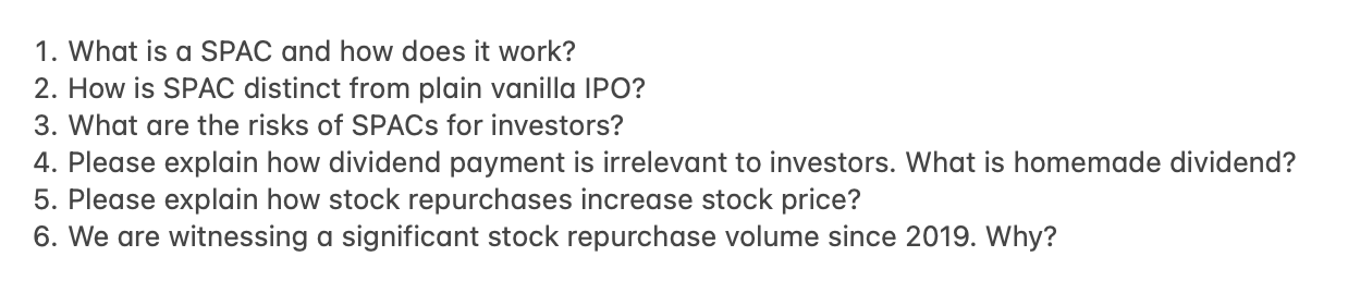  What is a SPAC and how does it work? How is