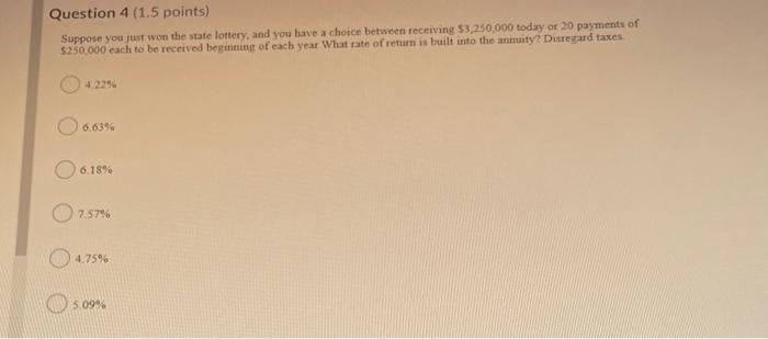 year ago. Its current earnings per share is $4.50. What is the