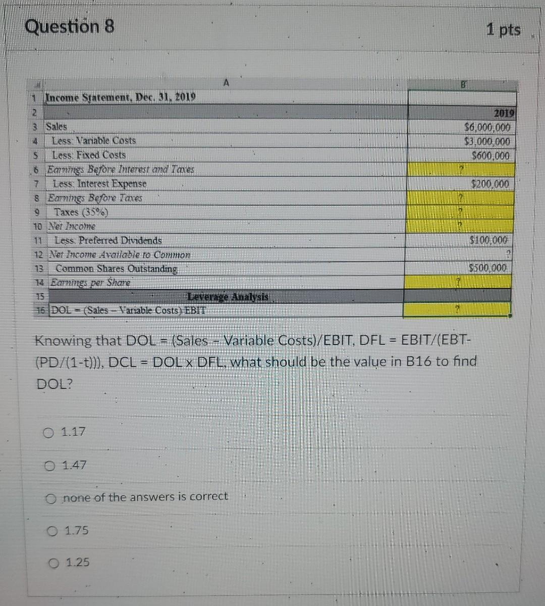EBIT Break-Even Quantity = (F+ Target EBIT )/(Pv), and Cash Break-Even Quantity