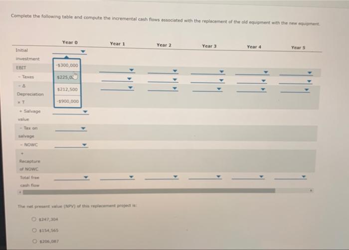 replacement project At times firms will need to decide if they want