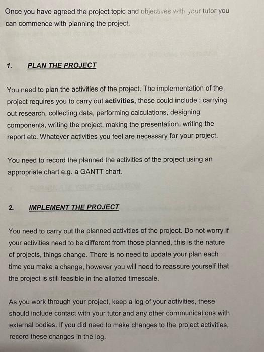 or . to investigate the feasibility and consequences of a proposed change.