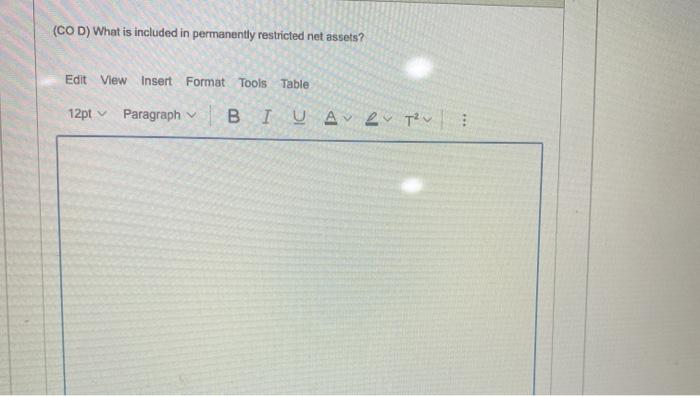 View Insert Format Tools Table 12pt Paragraph BIU A2 Tv (COD) What