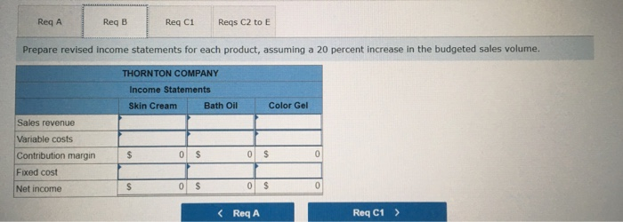 cosmetics line. The company has three distinctly different options: a skin cream,