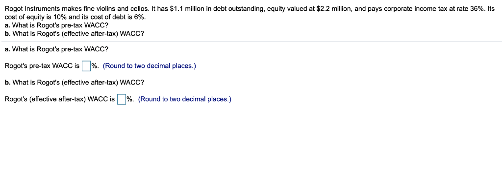 Rogot instruments makes fine violins and cellos. It has $1.1 million
