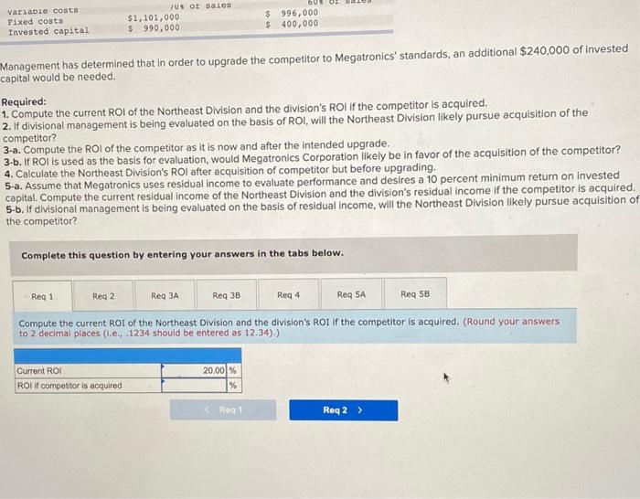 answers from the other questions lmk Megatronics Corporation, a massive retailer of