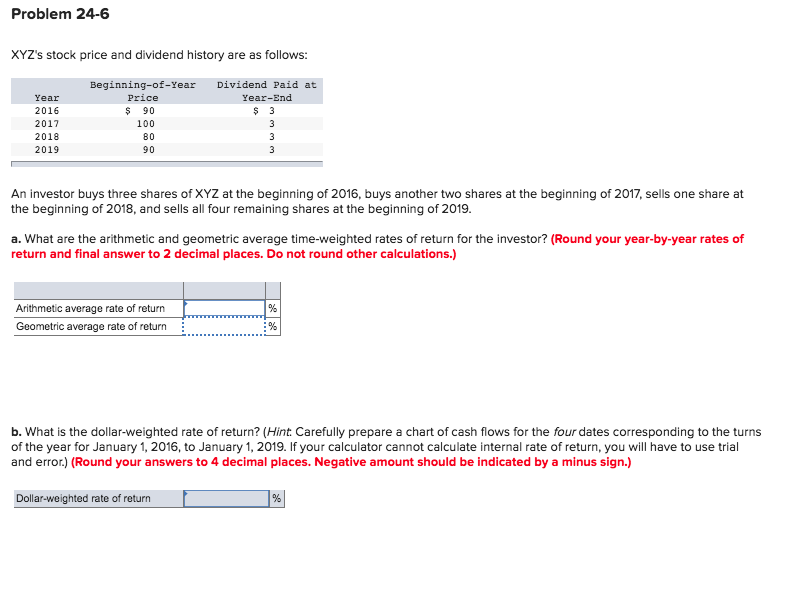 I am having problems with getting the right answer with excel. I