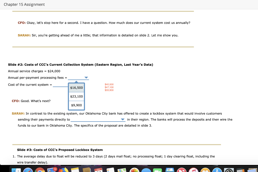 Cookie Co. (CCC), is talking with Sarah Singh, his administrative assistant and