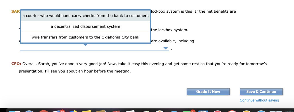 slides with me. Because three board members, including the chair and the