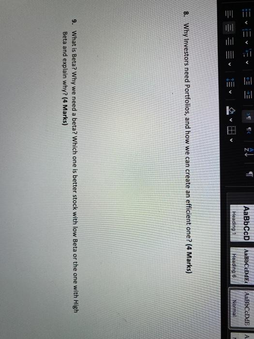  AaBb CcD AaBbCcDdE AaBbCcDdE Heading 1 Heading 6 Normal 8. Why