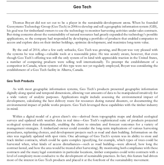  Geo Tech Thomas Boyatt did not set out to be a