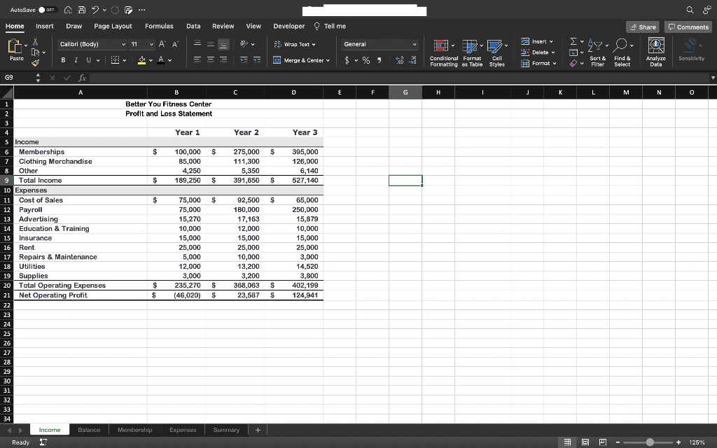 4. Insert a clustered bar chart using the ranges A4:D4 and A11:D19
