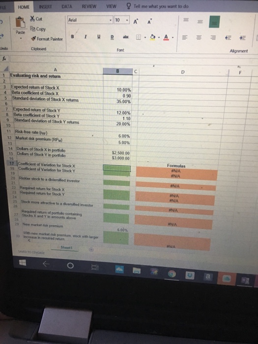 35% standard deviation of expected returns. Stock Y has a 12.0% expected