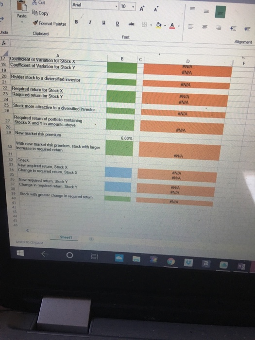 return, a beta coefficient of 1.1, and a 20.0% standard deviation. The