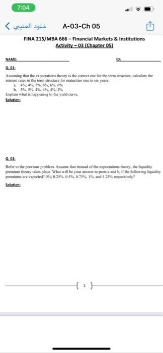 place. What will be your answer to parts a and b, if