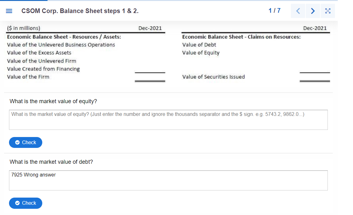 What is the market value of equity? What is the market value