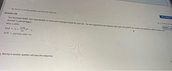  h Moving to another question Question 22 two werd 105 You