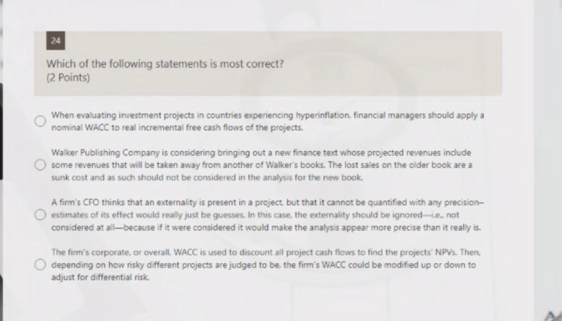 if a clientele effect exists? (2 Points) Frequent changes of dividend policy