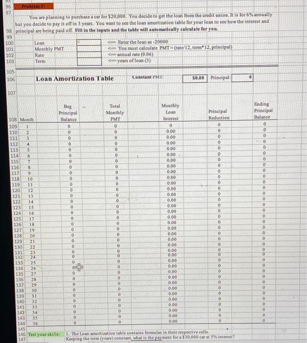  95 96 Problem: 97 You are planning to purchase a car